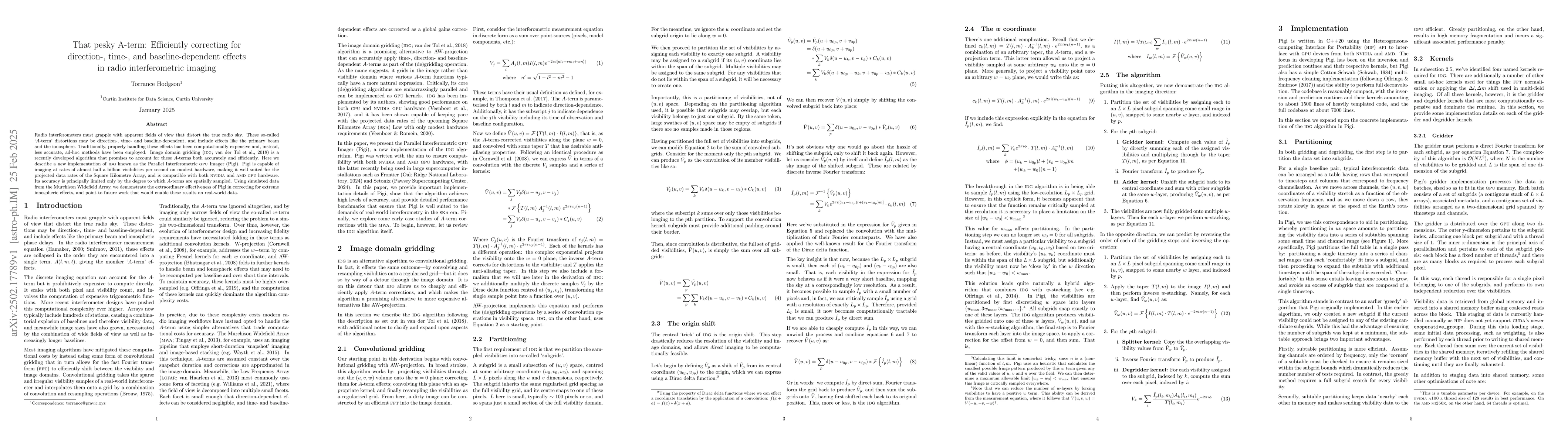 Thumbnail for That pesky A-term: Efficiently correcting for direction-, time-, and
  baseline-dependent effects in radio interferometric imaging