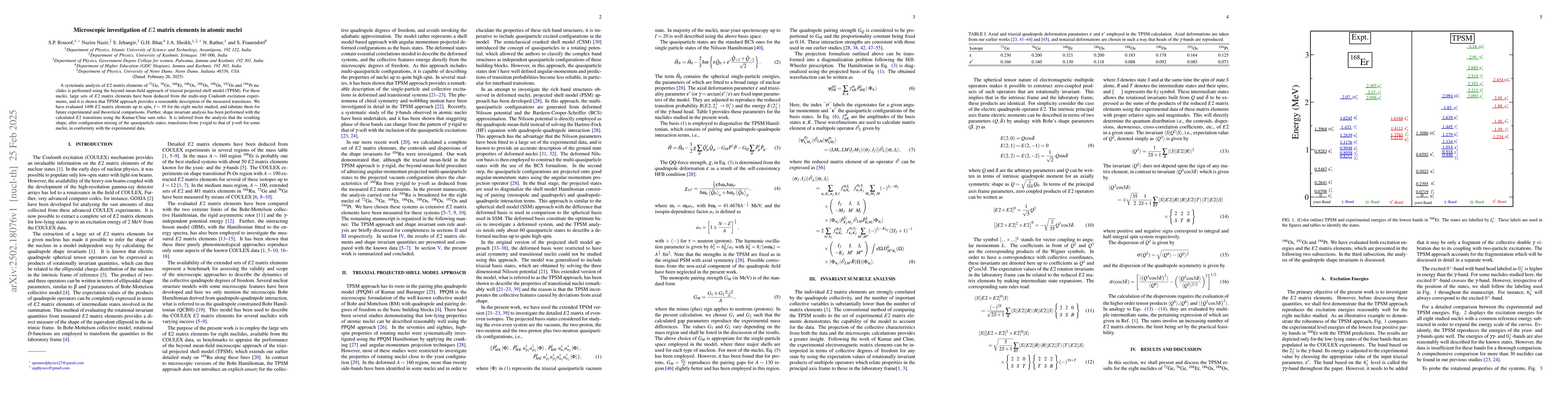 Thumbnail for Microscopic investigation of $E2$ matrix elements in atomic nuclei