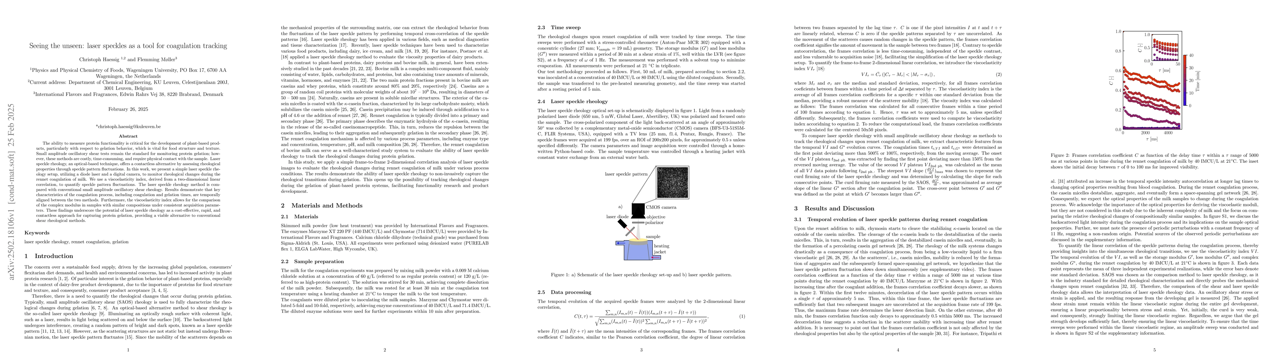 Thumbnail for Seeing the unseen: laser speckles as a tool for coagulation tracking
