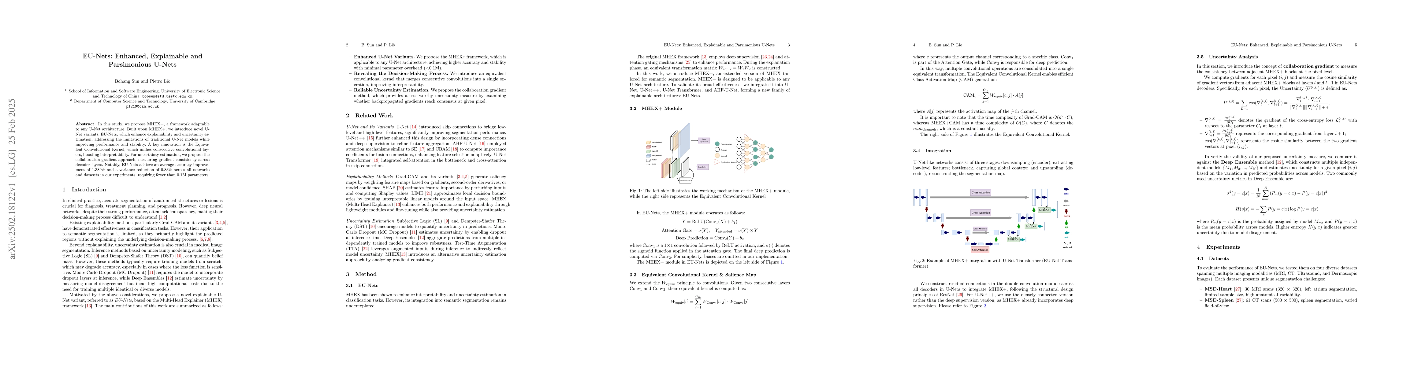 Thumbnail for EU-Nets: Enhanced, Explainable and Parsimonious U-Nets