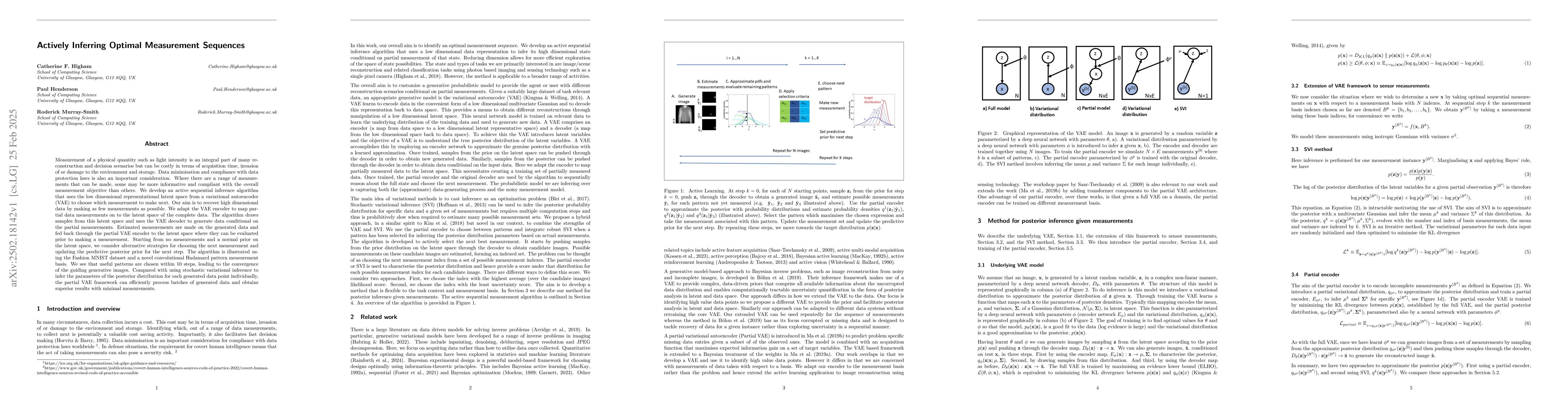 Thumbnail for Actively Inferring Optimal Measurement Sequences