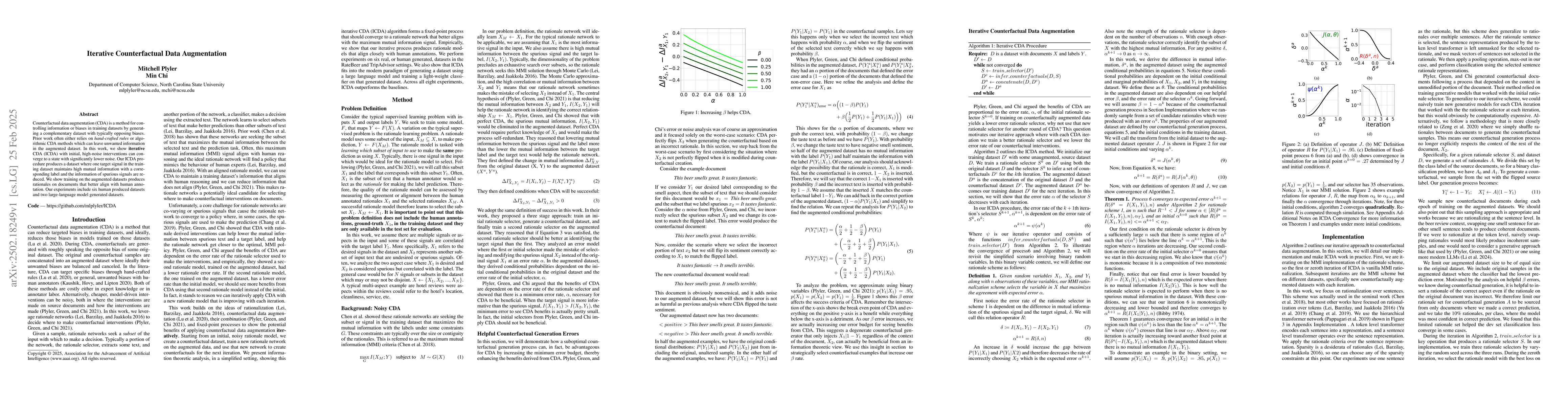 Thumbnail for Iterative Counterfactual Data Augmentation