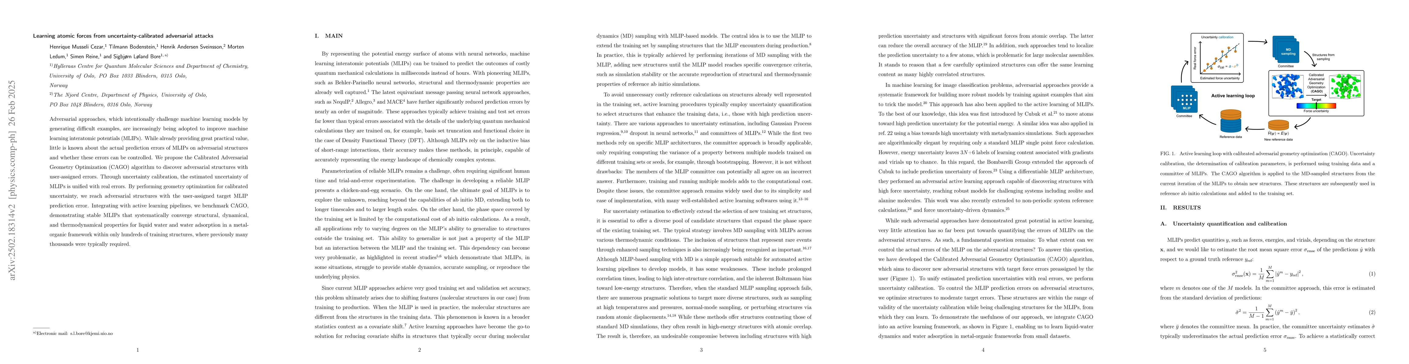 Thumbnail for Learning atomic forces from uncertainty-calibrated adversarial attacks