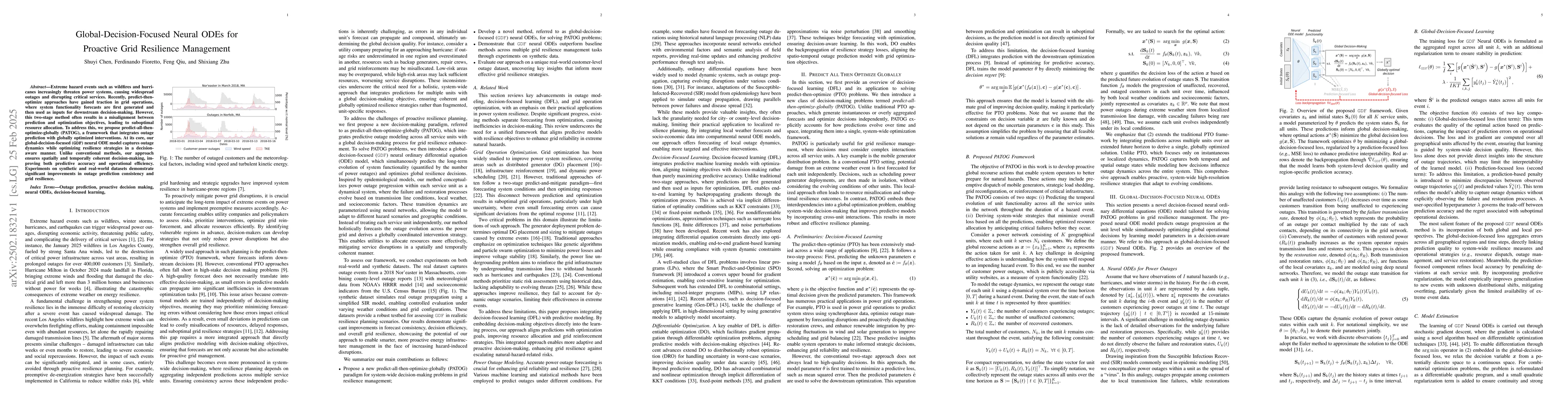 Thumbnail for Global-Decision-Focused Neural ODEs for Proactive Grid Resilience
  Management