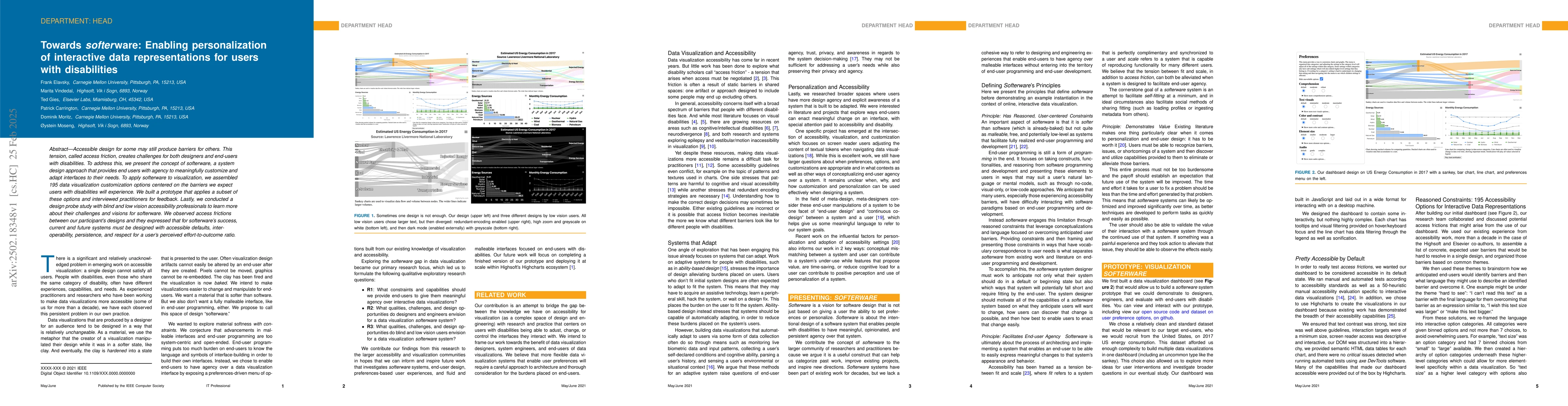 Thumbnail for Towards softerware: Enabling personalization of interactive data
  representations for users with disabilities