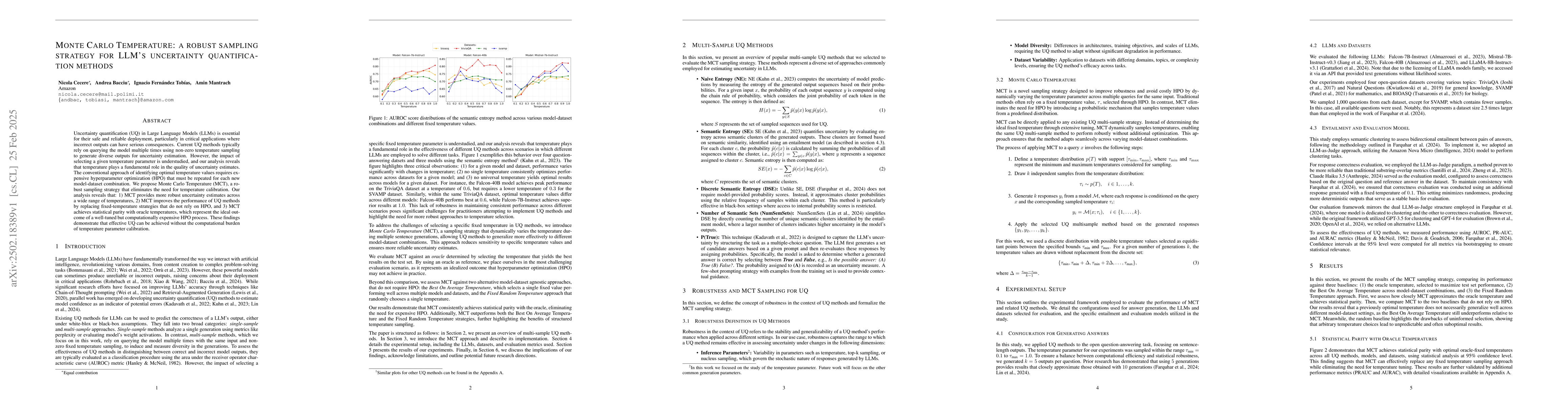 Thumbnail for Monte Carlo Temperature: a robust sampling strategy for LLM's
  uncertainty quantification methods