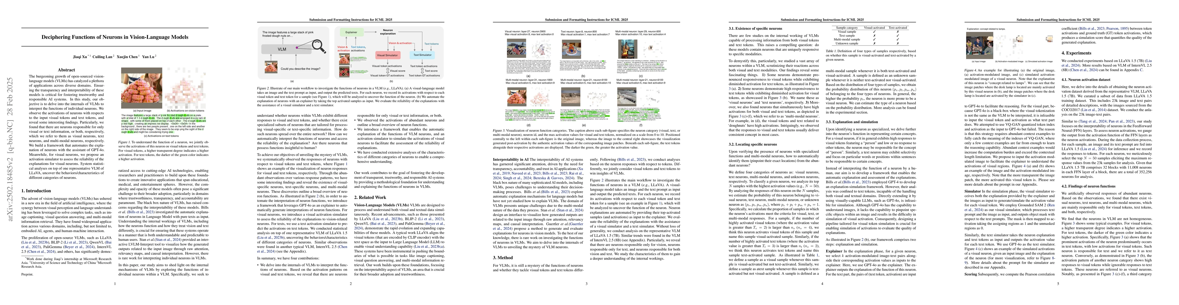 Thumbnail for Deciphering Functions of Neurons in Vision-Language Models