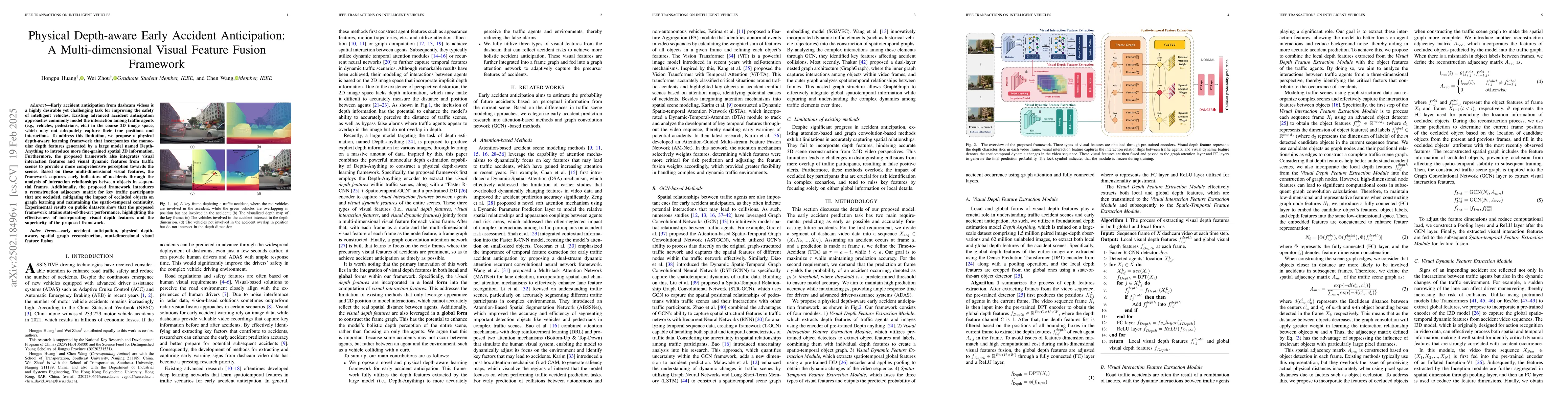 Thumbnail for Physical Depth-aware Early Accident Anticipation: A Multi-dimensional
  Visual Feature Fusion Framework