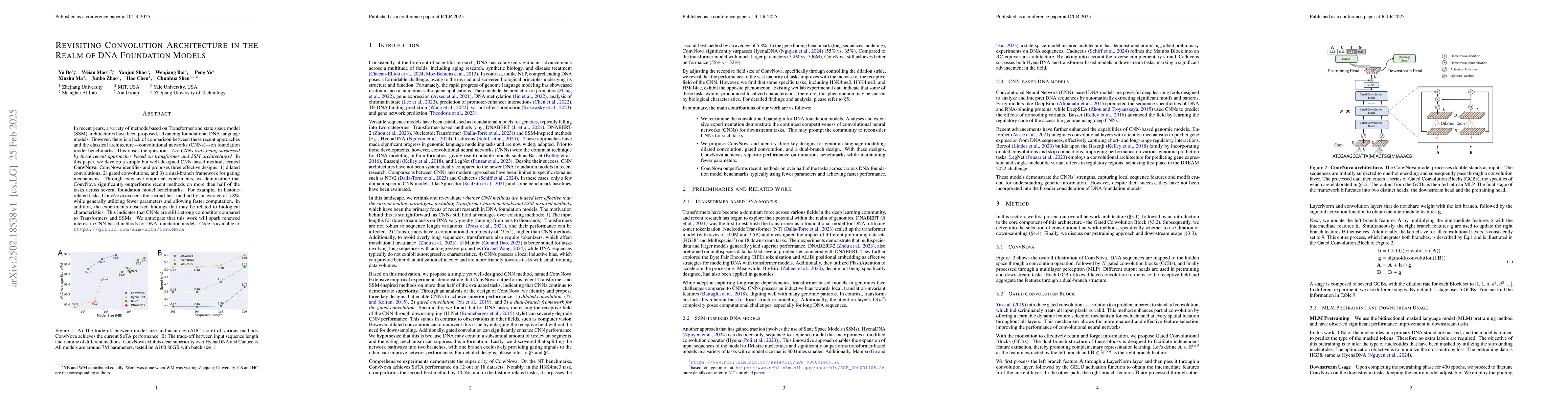 Thumbnail for Revisiting Convolution Architecture in the Realm of DNA Foundation
  Models