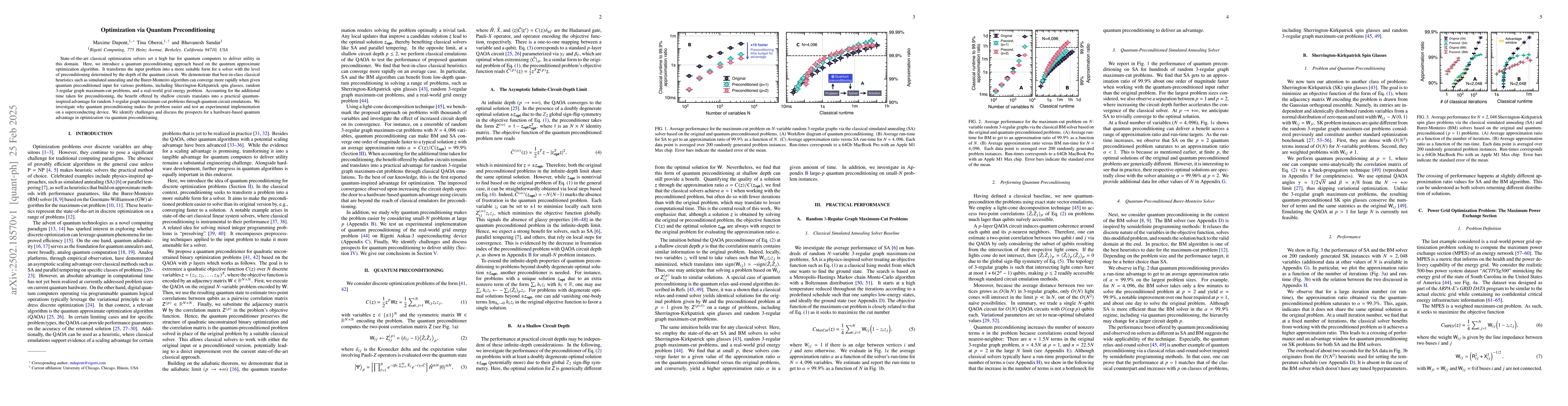 Thumbnail for Optimization via Quantum Preconditioning
