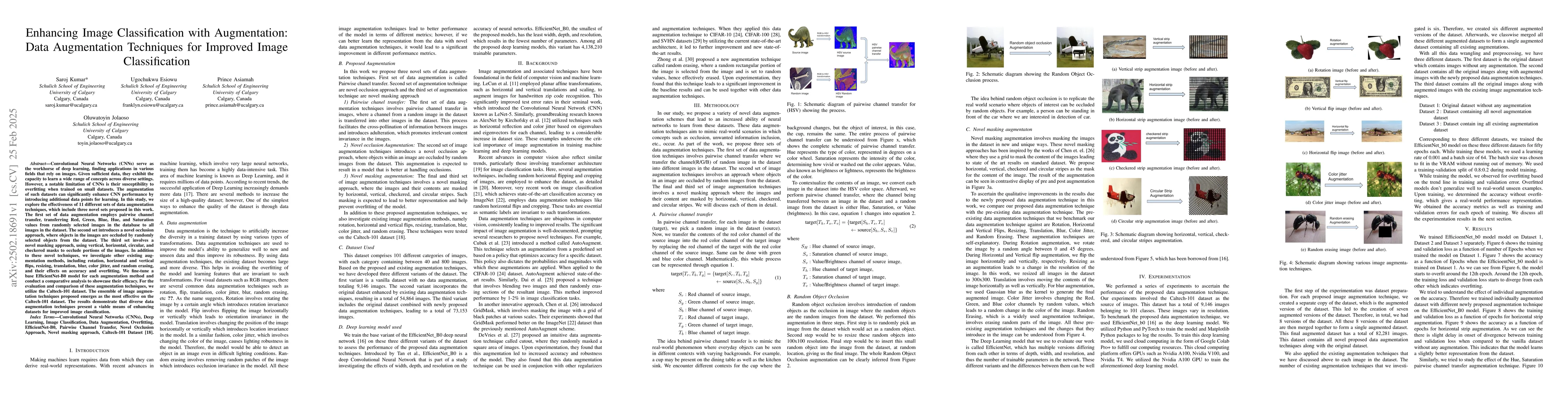 Thumbnail for Enhancing Image Classification with Augmentation: Data Augmentation
  Techniques for Improved Image Classification