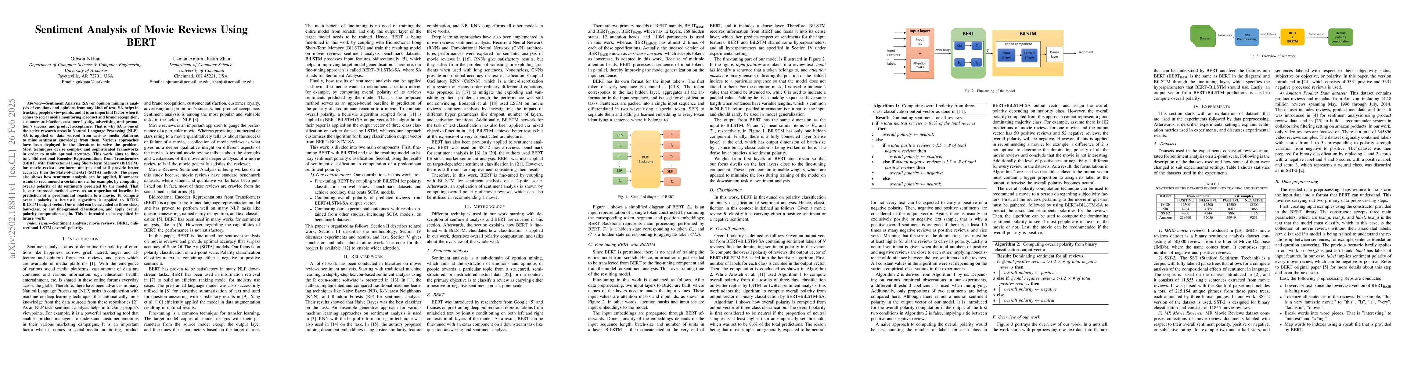 Thumbnail for Sentiment Analysis of Movie Reviews Using BERT