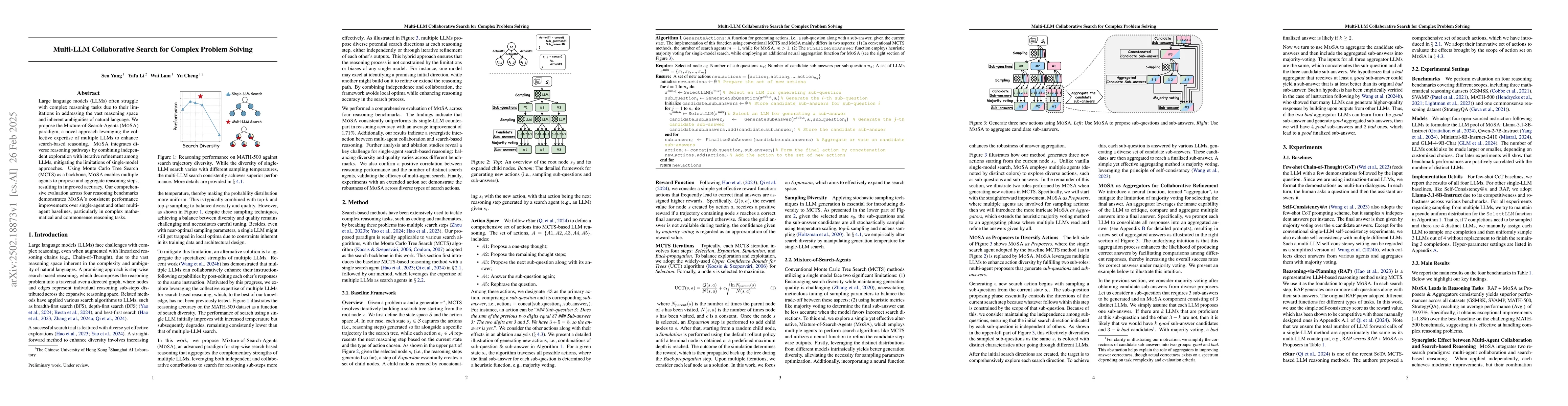 Thumbnail for Multi-LLM Collaborative Search for Complex Problem Solving