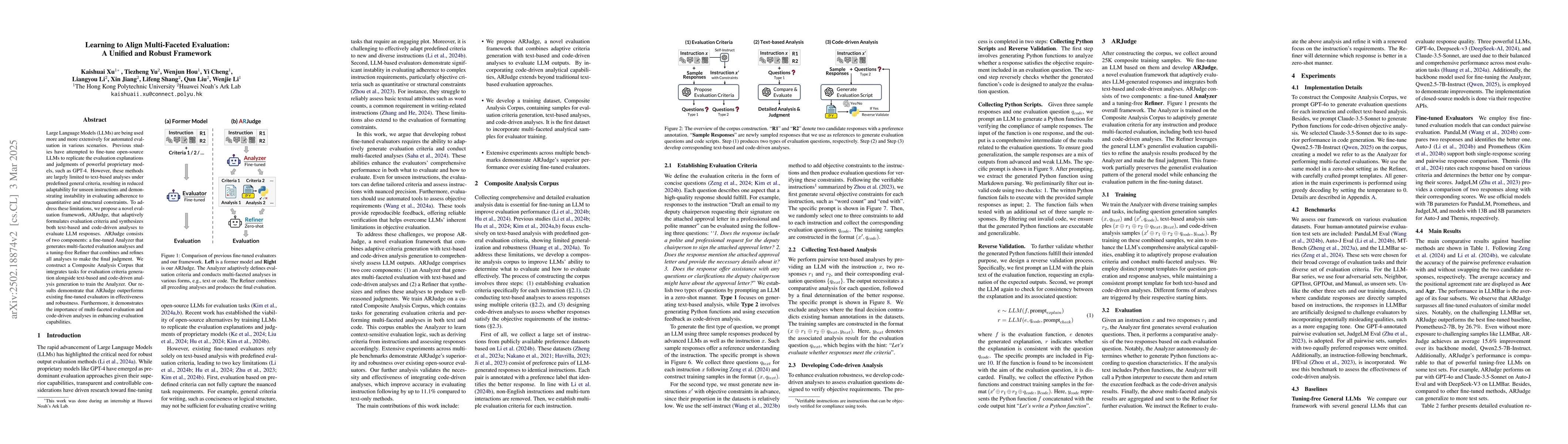 Thumbnail for Learning to Align Multi-Faceted Evaluation: A Unified and Robust
  Framework