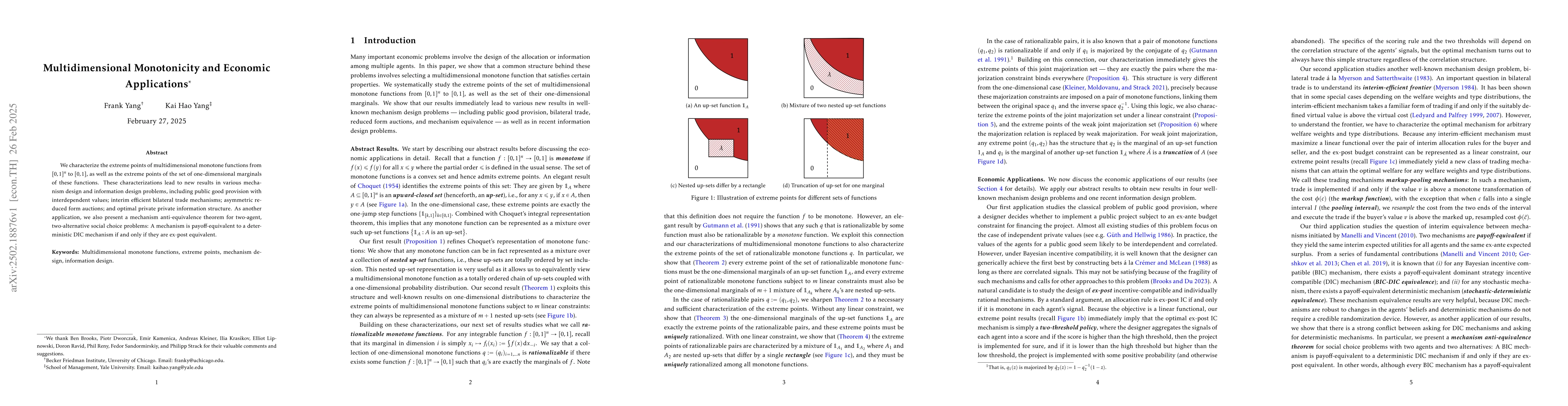 Thumbnail for Multidimensional Monotonicity and Economic Applications