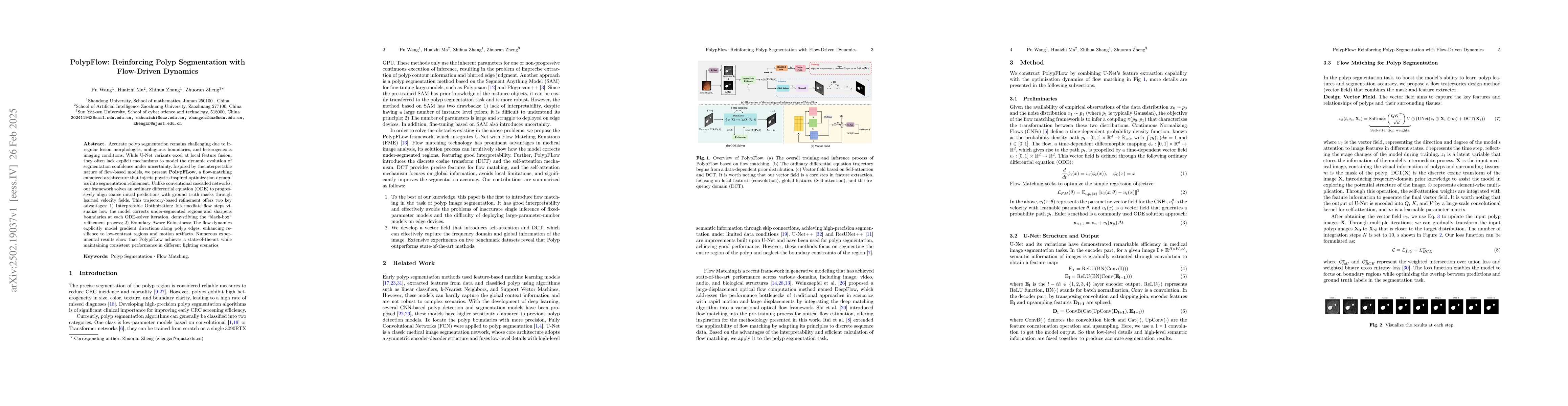 Thumbnail for PolypFlow: Reinforcing Polyp Segmentation with Flow-Driven Dynamics