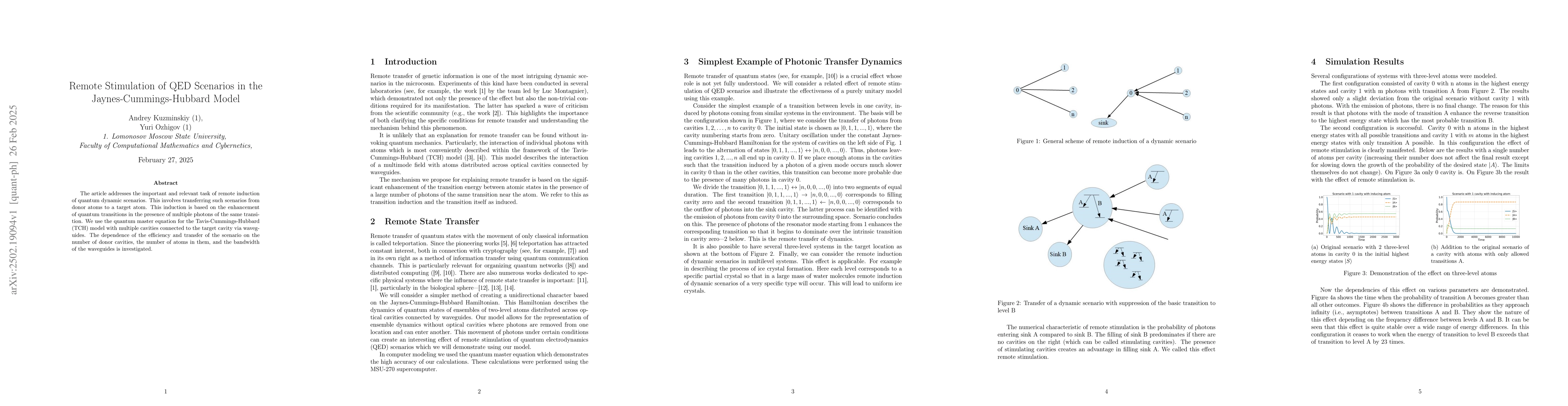 Thumbnail for Remote Stimulation of QED Scenarios in the Jaynes-Cummings-Hubbard Model