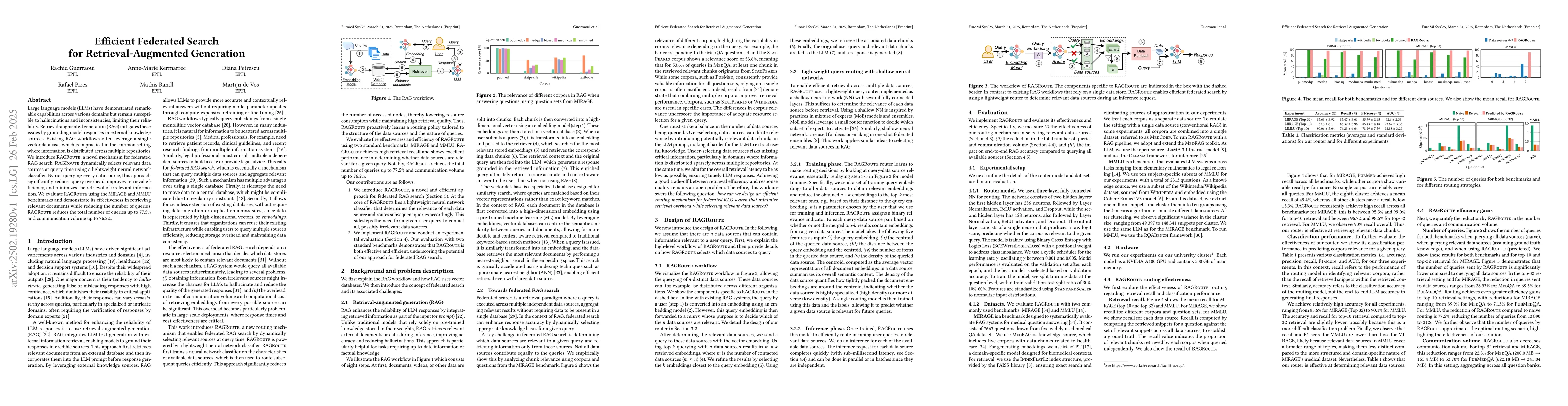 Thumbnail for Efficient Federated Search for Retrieval-Augmented Generation