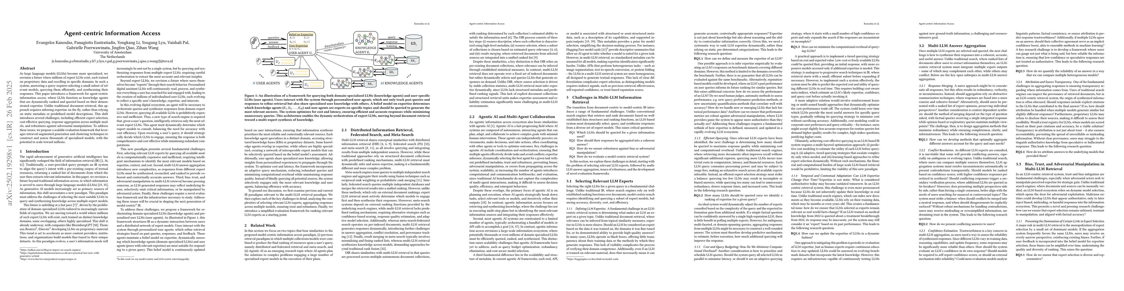 Thumbnail for Agent-centric Information Access