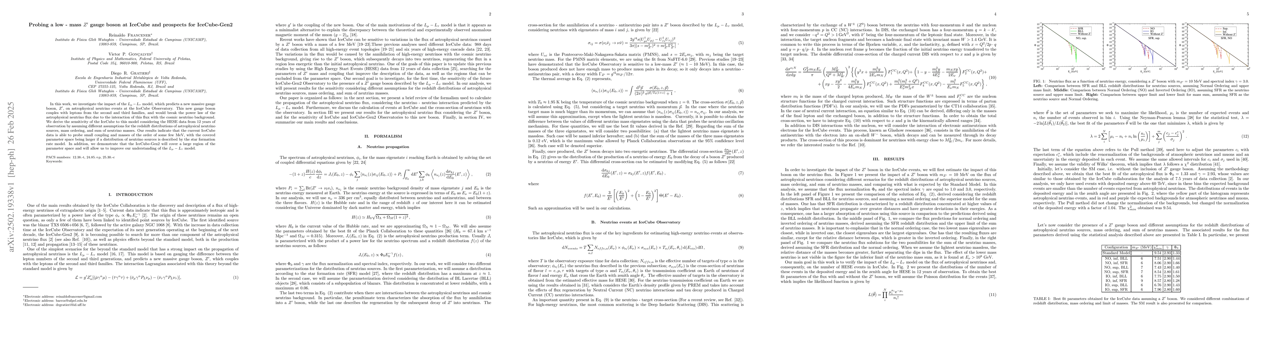 Thumbnail for Probing a low-mass $Z^{\prime}$ gauge boson at IceCube and prospects for
  IceCube-Gen2