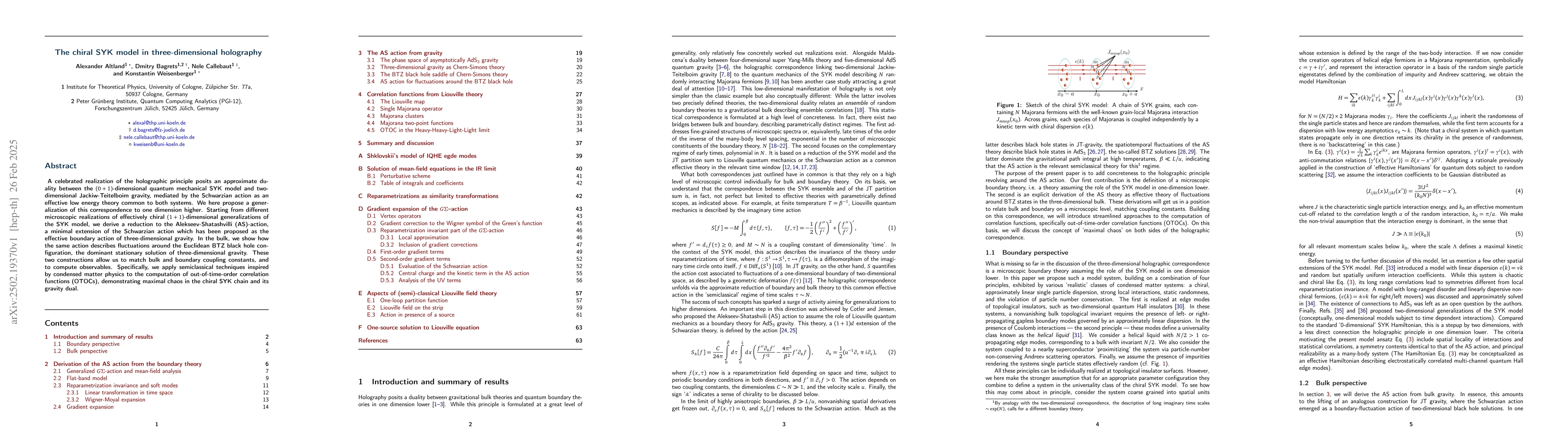 Thumbnail for The chiral SYK model in three-dimensional holography
