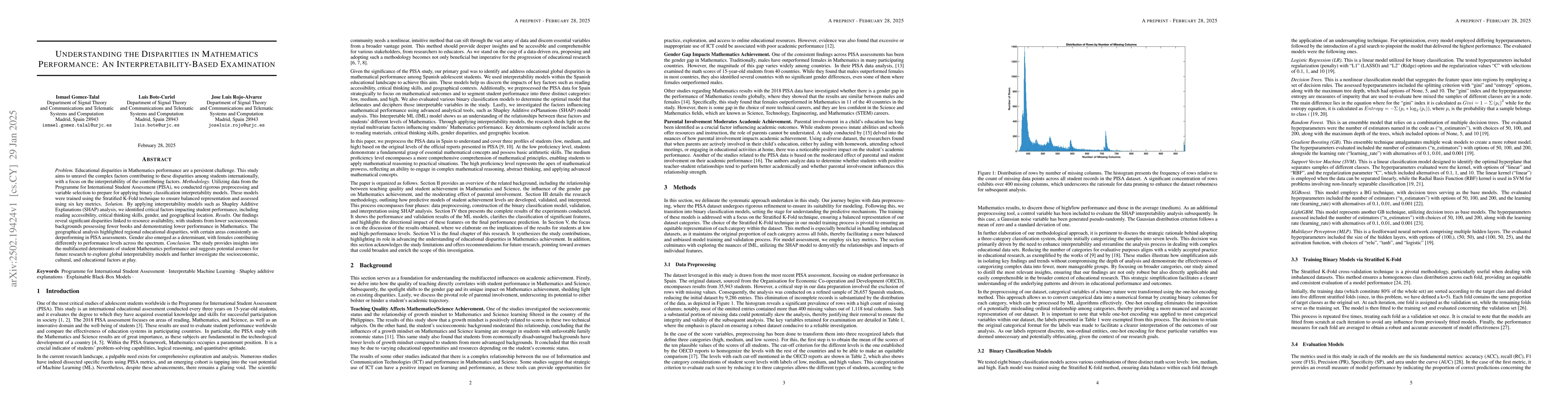 Thumbnail for Understanding the Disparities in Mathematics Performance: An
  Interpretability-Based Examination