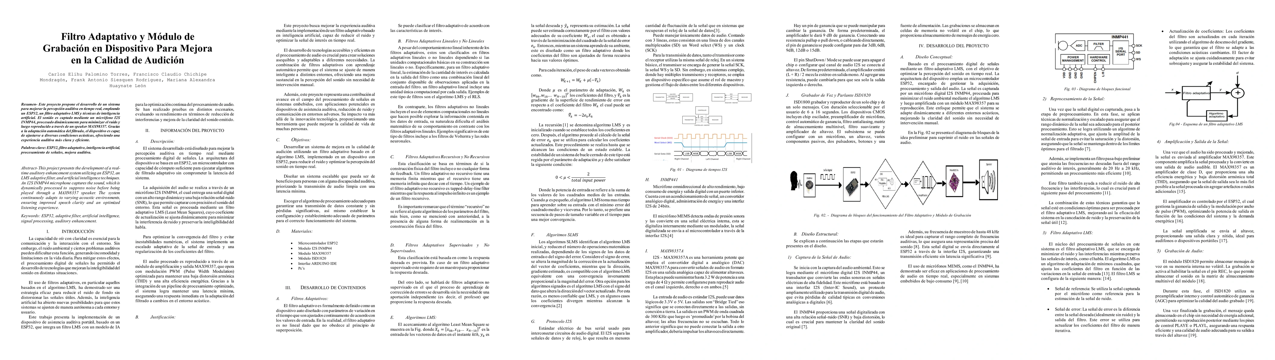 Thumbnail for Filtro Adaptativo y Modulo de Grabacion en Dispositivo Para Mejora en la
  Calidad de Audicion