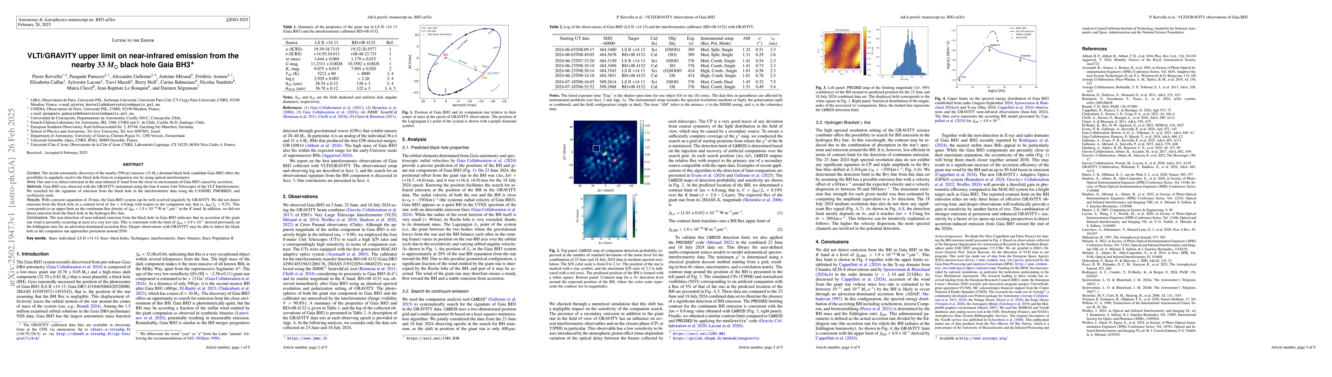 Thumbnail for VLTI/GRAVITY upper limit on near-infrared emission from the nearby 33
  Msun black hole Gaia BH3
