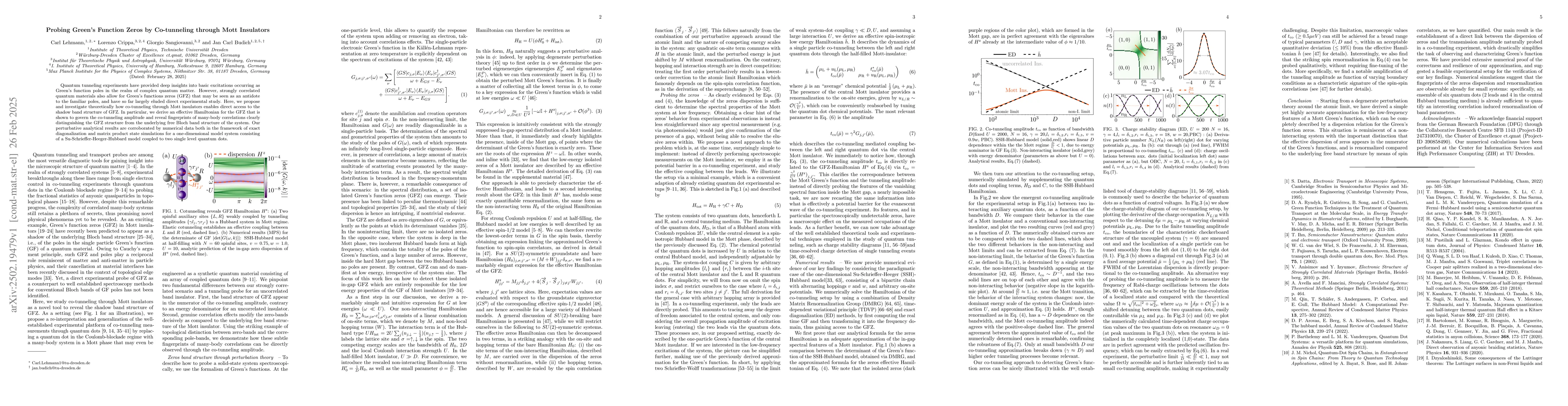 Thumbnail for Probing Green's Function Zeros by Co-tunneling through Mott Insulators