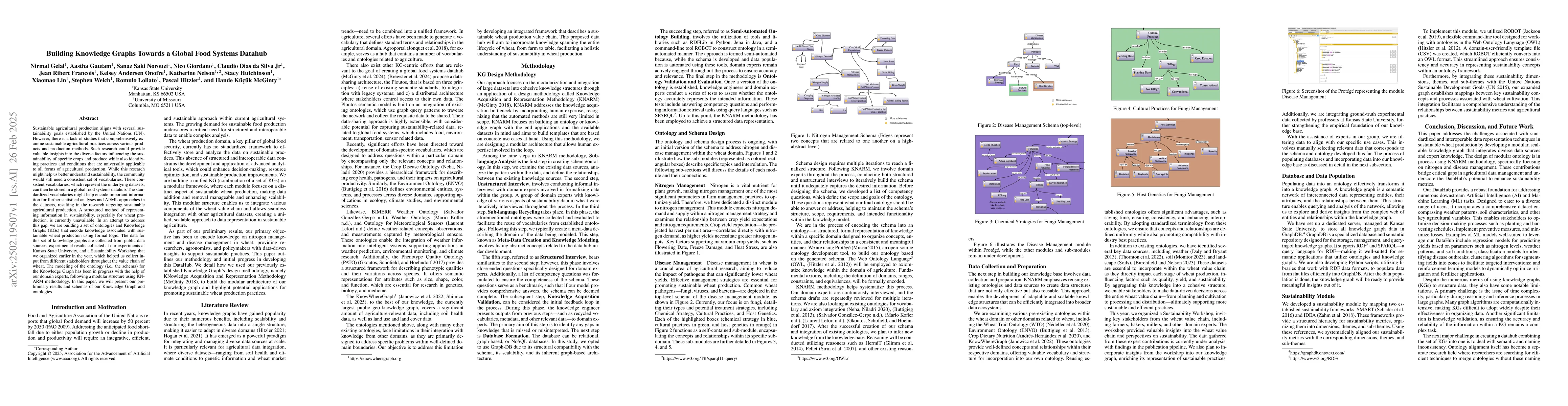 Thumbnail for Building Knowledge Graphs Towards a Global Food Systems Datahub