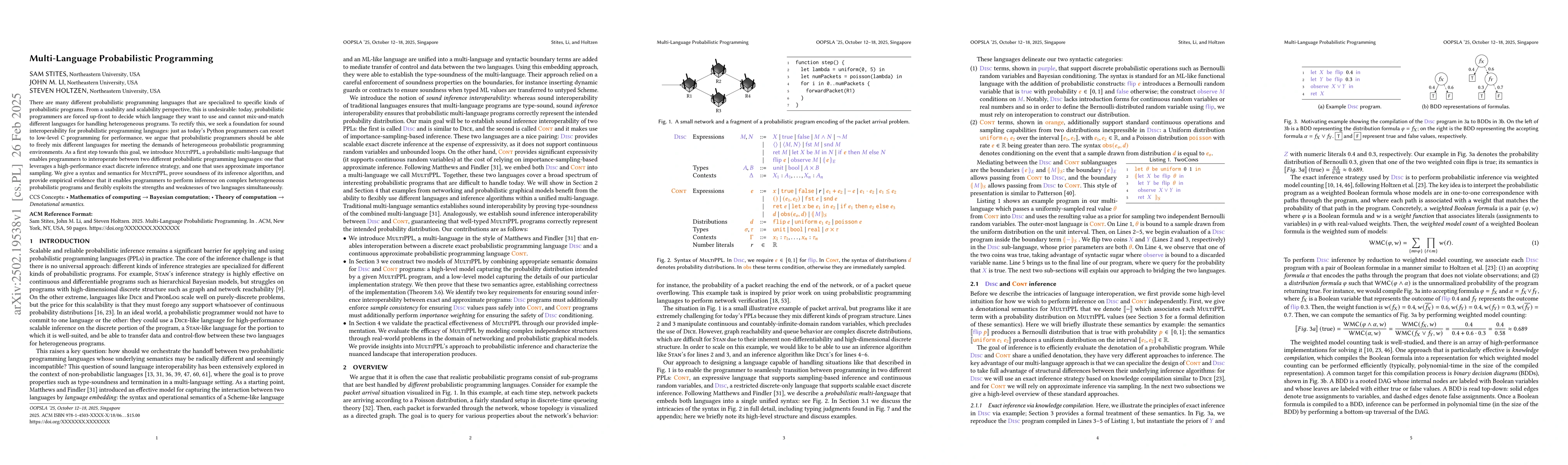 Thumbnail for Multi-Language Probabilistic Programming