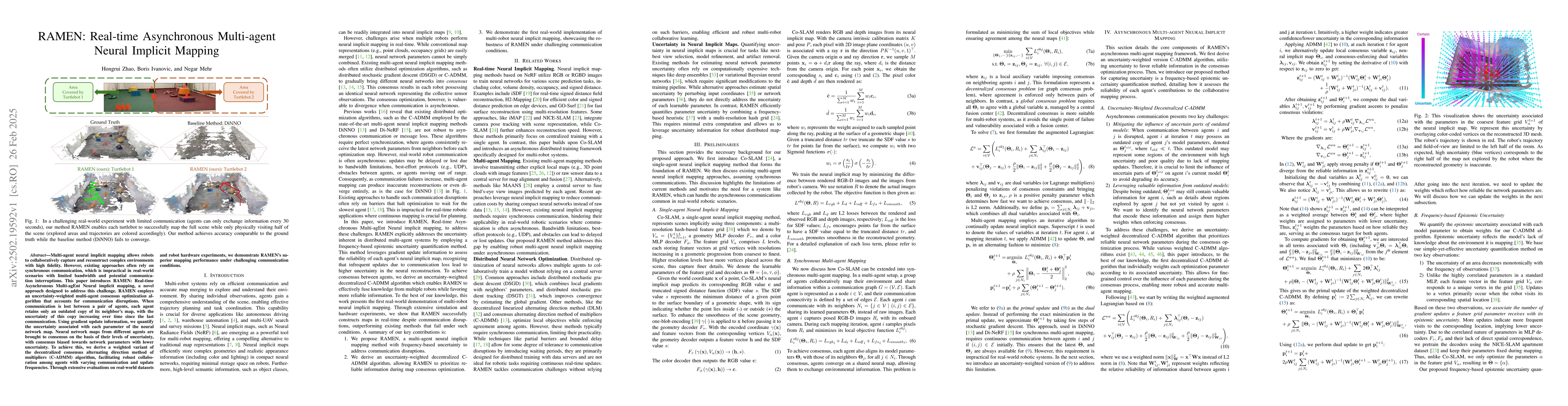 Thumbnail for RAMEN: Real-time Asynchronous Multi-agent Neural Implicit Mapping