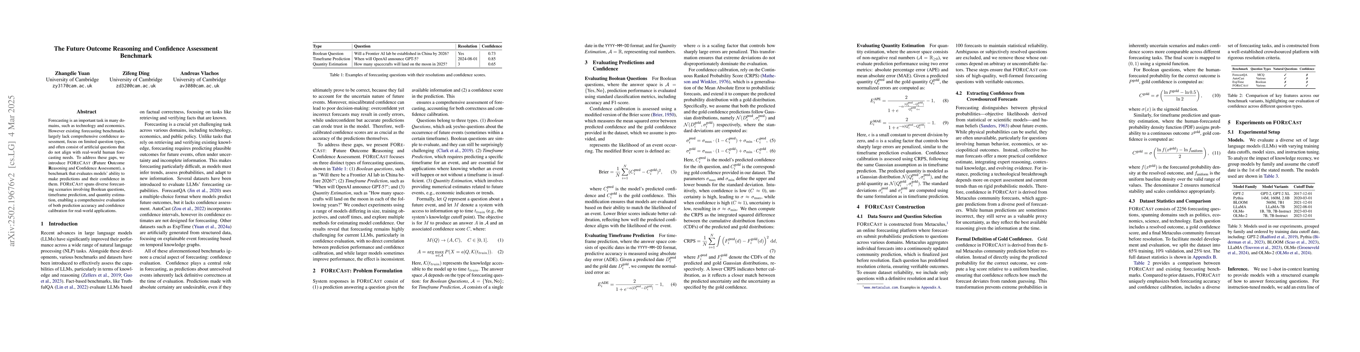 Thumbnail for The Future Outcome Reasoning and Confidence Assessment Benchmark