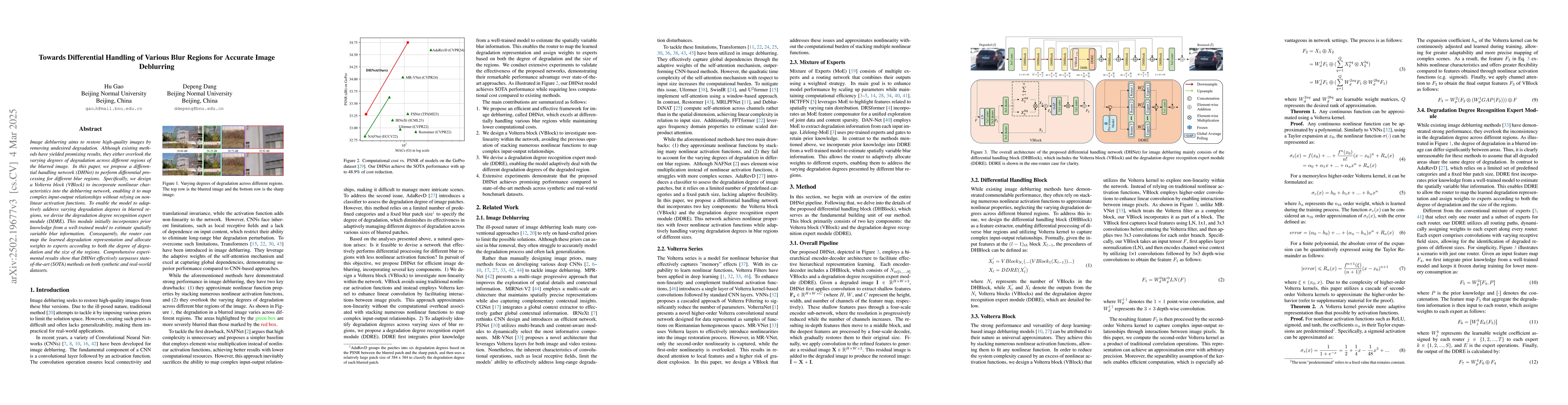 Thumbnail for Towards Differential Handling of Various Blur Regions for Accurate Image
  Deblurring