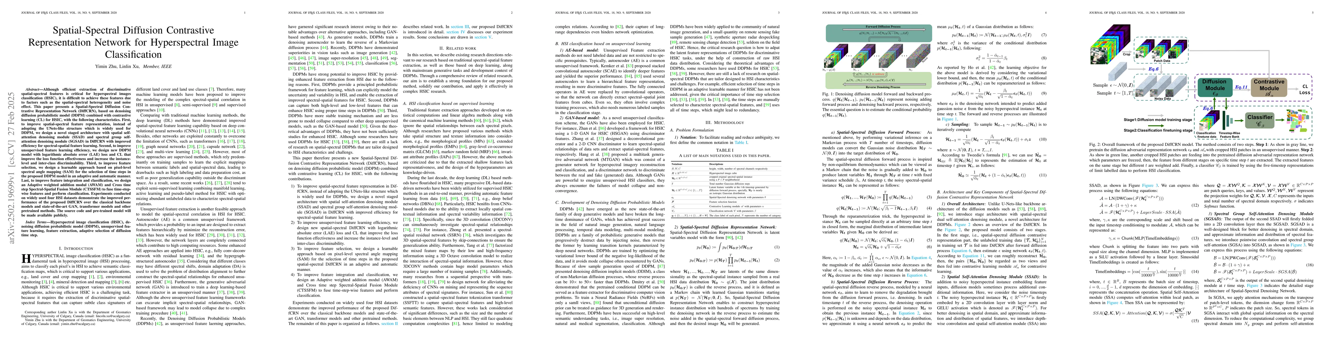 Thumbnail for Spatial-Spectral Diffusion Contrastive Representation Network for
  Hyperspectral Image Classification