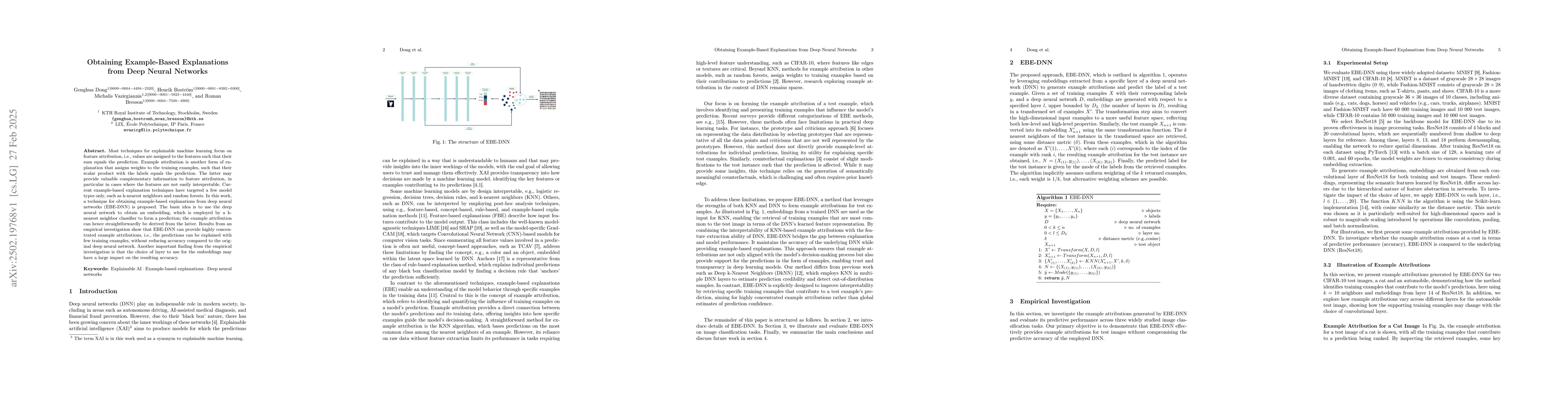 Thumbnail for Obtaining Example-Based Explanations from Deep Neural Networks