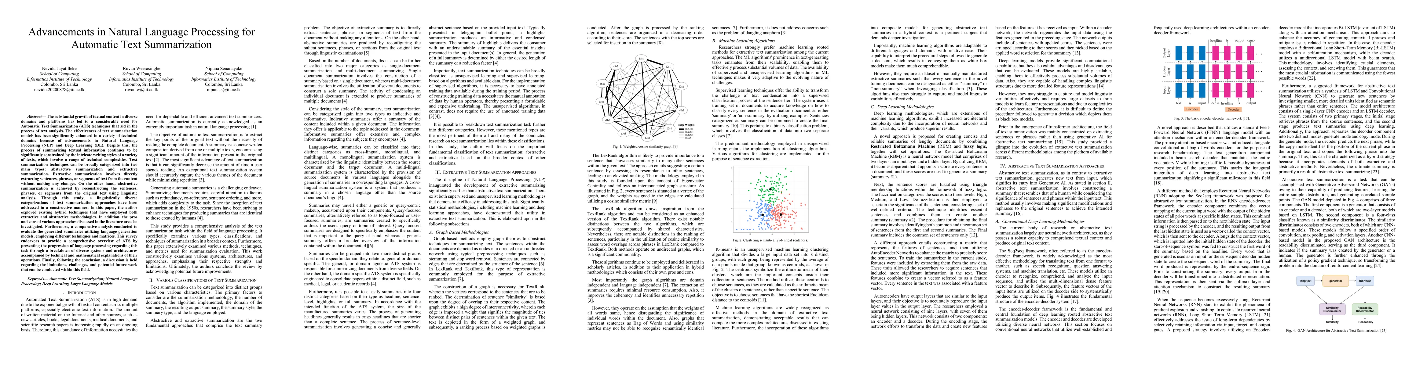 Thumbnail for Advancements in Natural Language Processing for Automatic Text
  Summarization