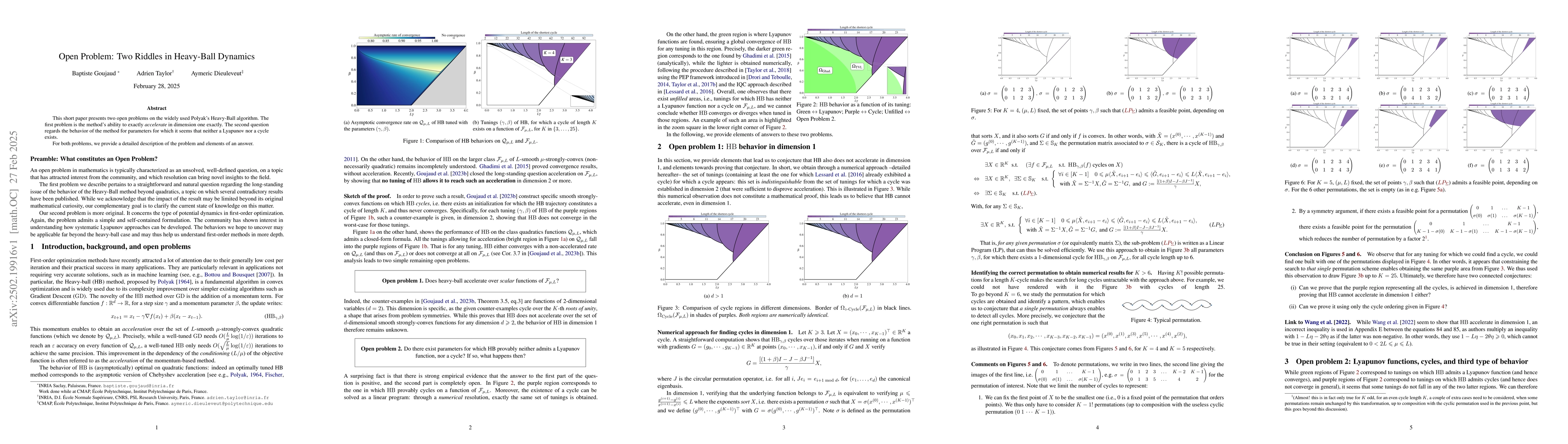 Thumbnail for Open Problem: Two Riddles in Heavy-Ball Dynamics