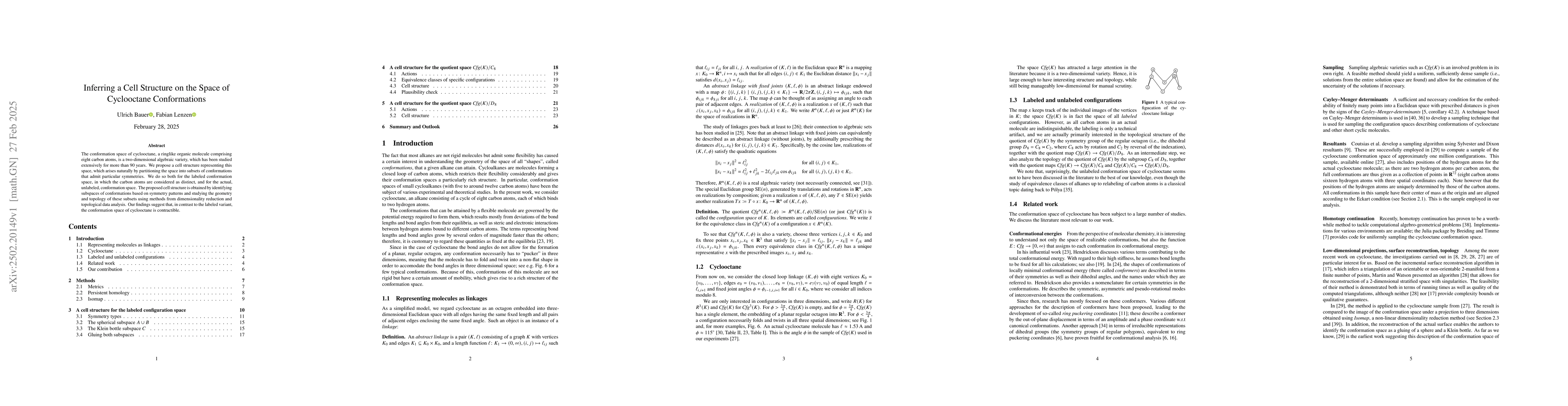 Thumbnail for Inferring a Cell Structure on the Space of Cyclooctane Conformations