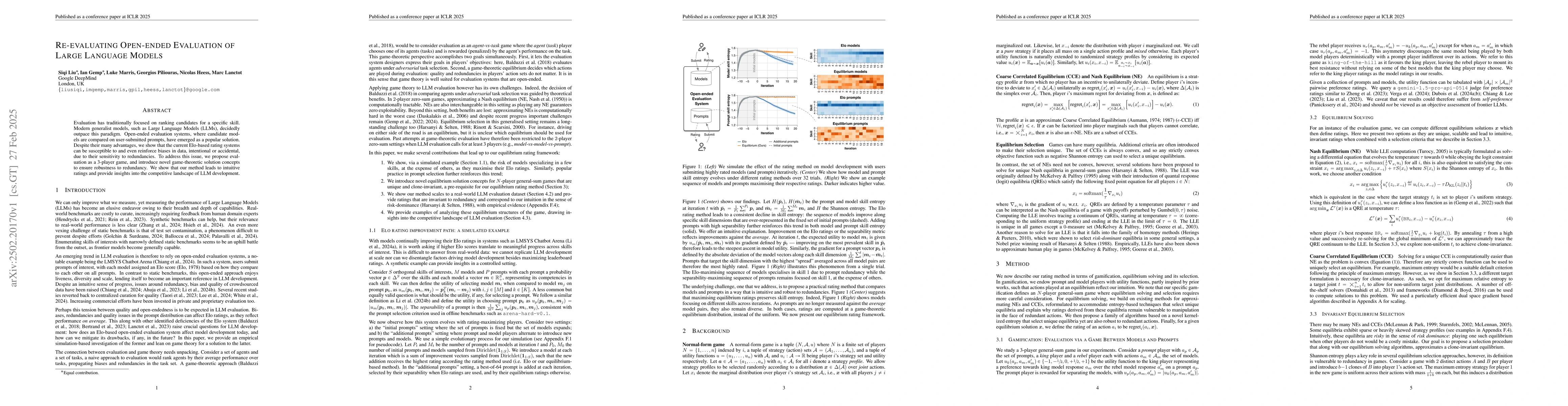 Thumbnail for Re-evaluating Open-ended Evaluation of Large Language Models