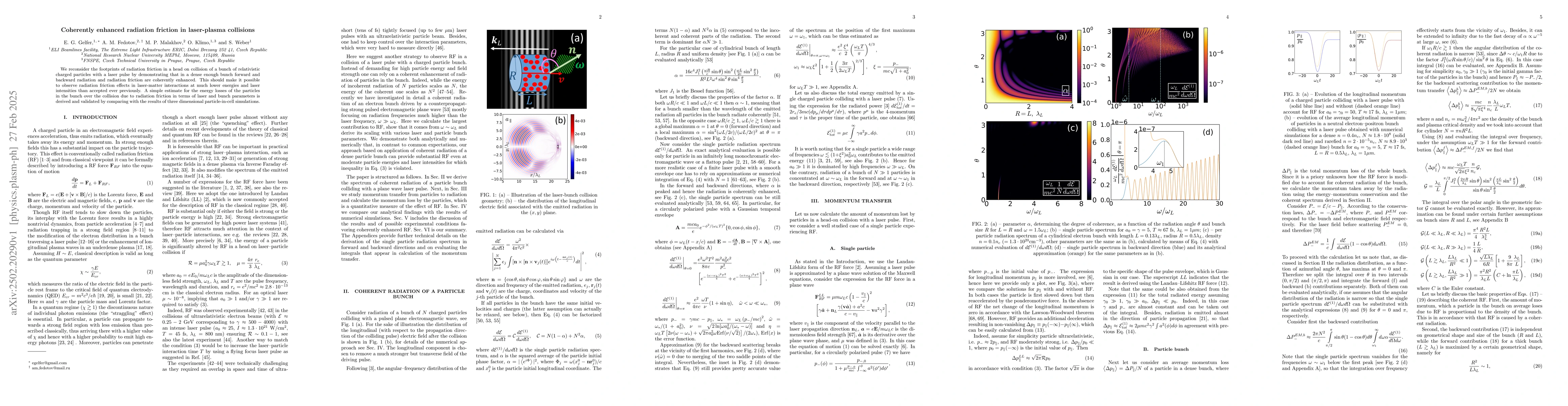 Thumbnail for Coherently enhanced radiation friction in laser-plasma collisions