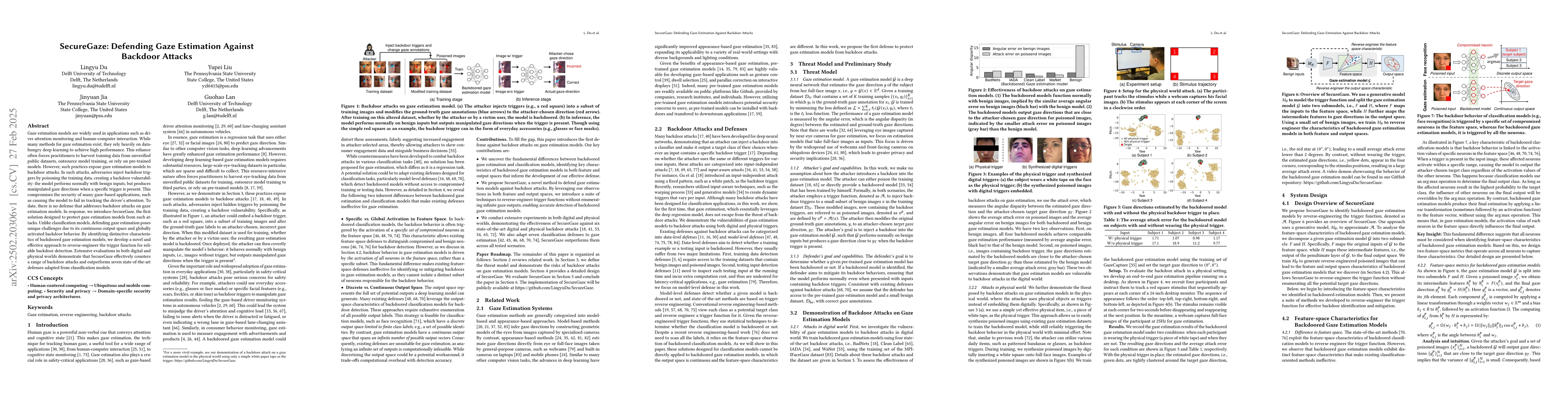 Thumbnail for SecureGaze: Defending Gaze Estimation Against Backdoor Attacks