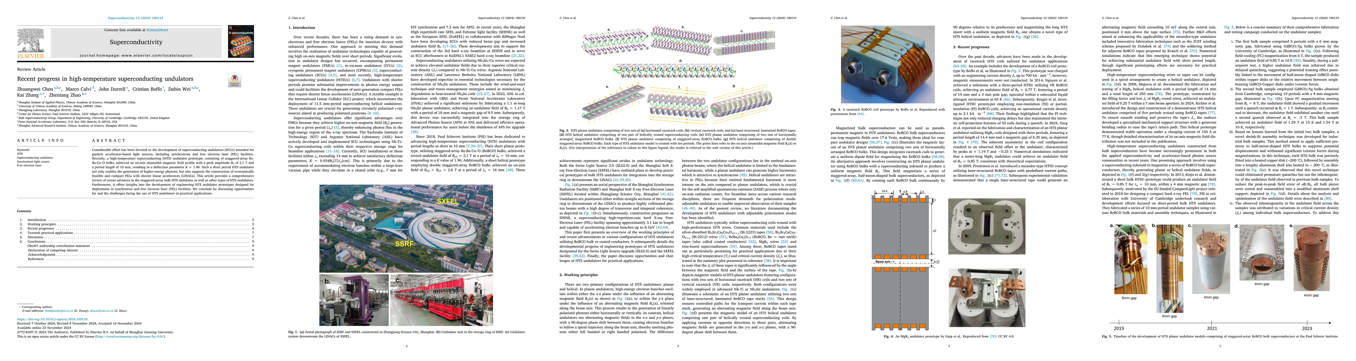 Thumbnail for Recent progress in high-temperature superconducting undulators