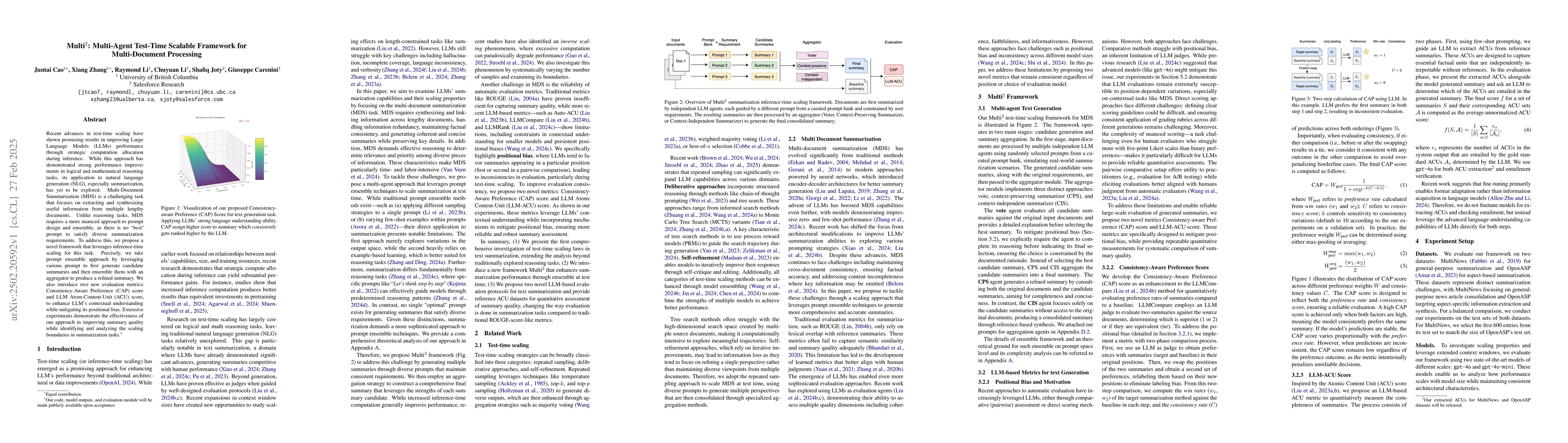 Thumbnail for Multi$^2$: Multi-Agent Test-Time Scalable Framework for Multi-Document
  Processing