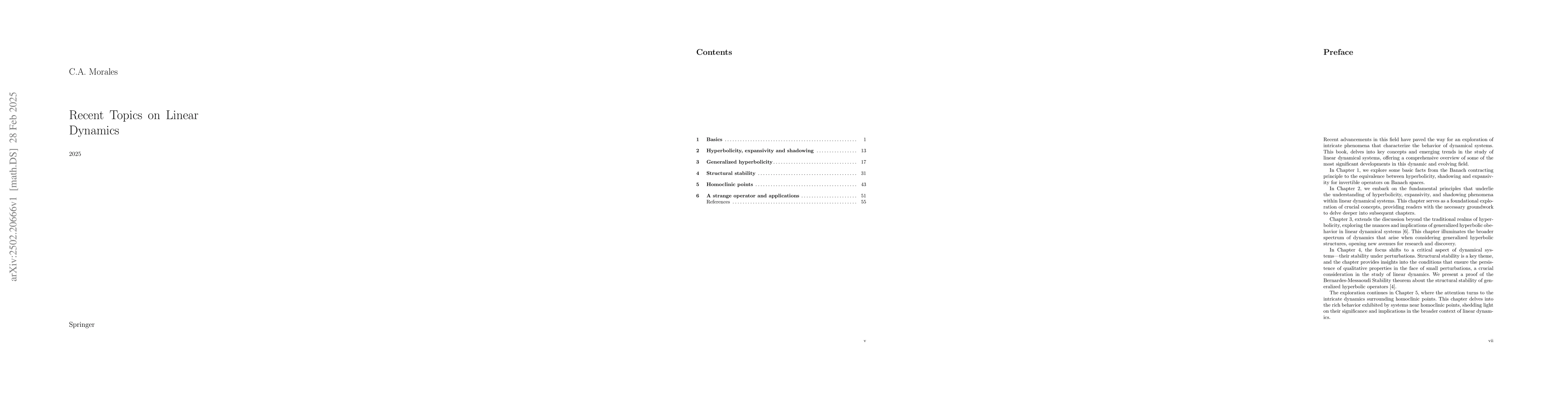 Thumbnail for Recent Topics on Linear Dynamics