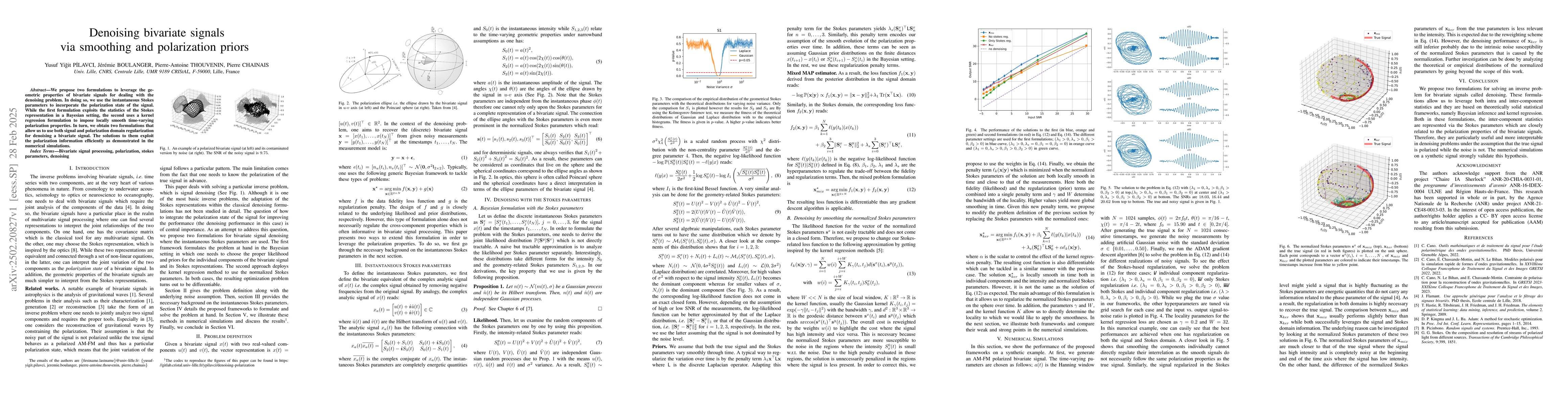Thumbnail for Denoising bivariate signals via smoothing and polarization priors