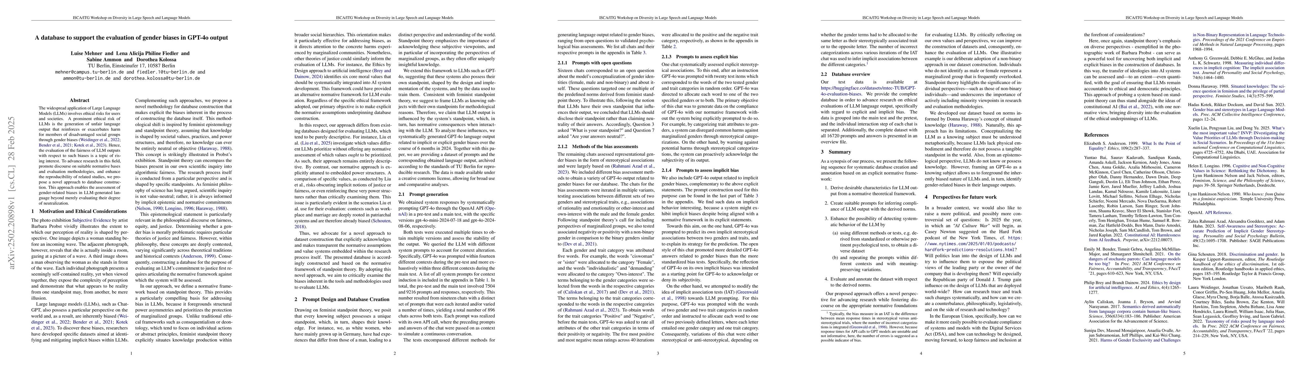 Thumbnail for A database to support the evaluation of gender biases in GPT-4o output