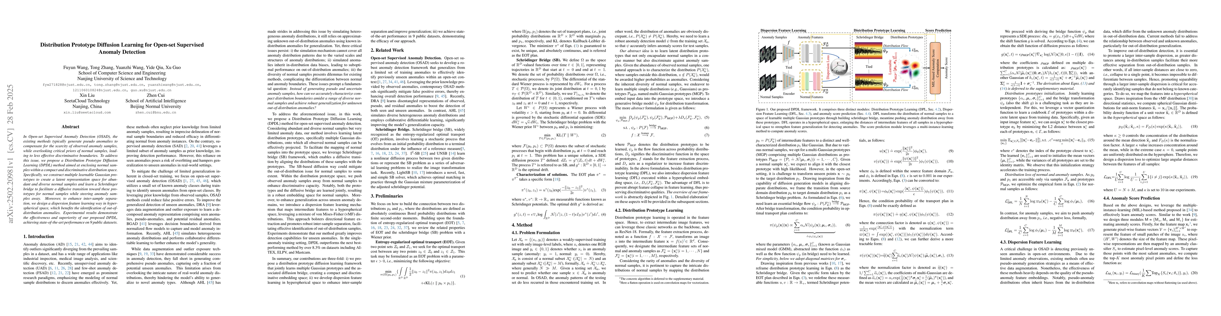 Thumbnail for Distribution Prototype Diffusion Learning for Open-set Supervised
  Anomaly Detection