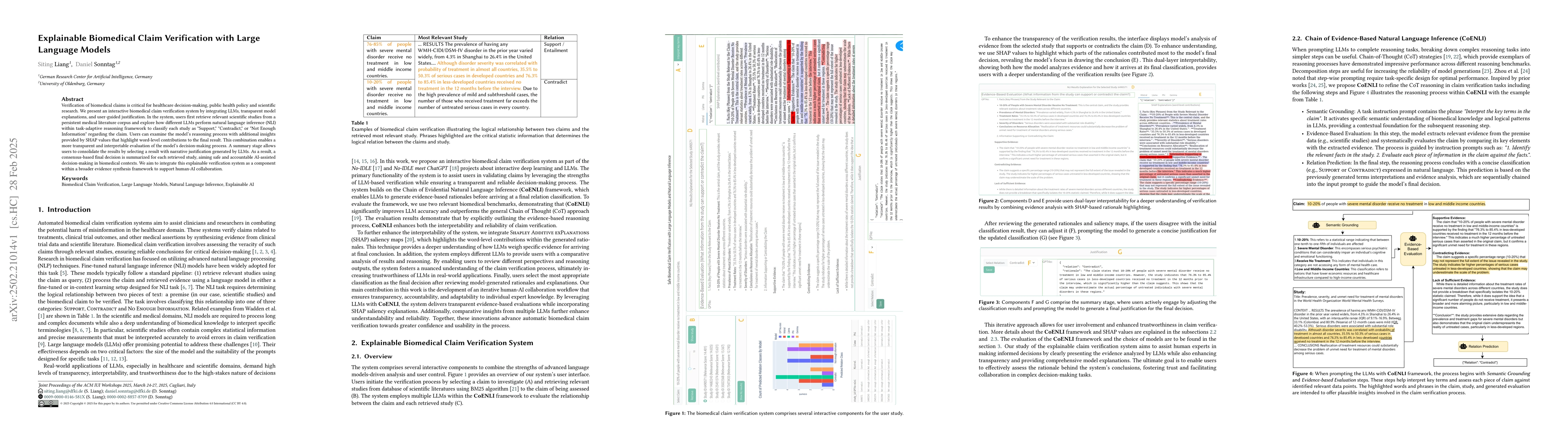 Thumbnail for Explainable Biomedical Claim Verification with Large Language Models