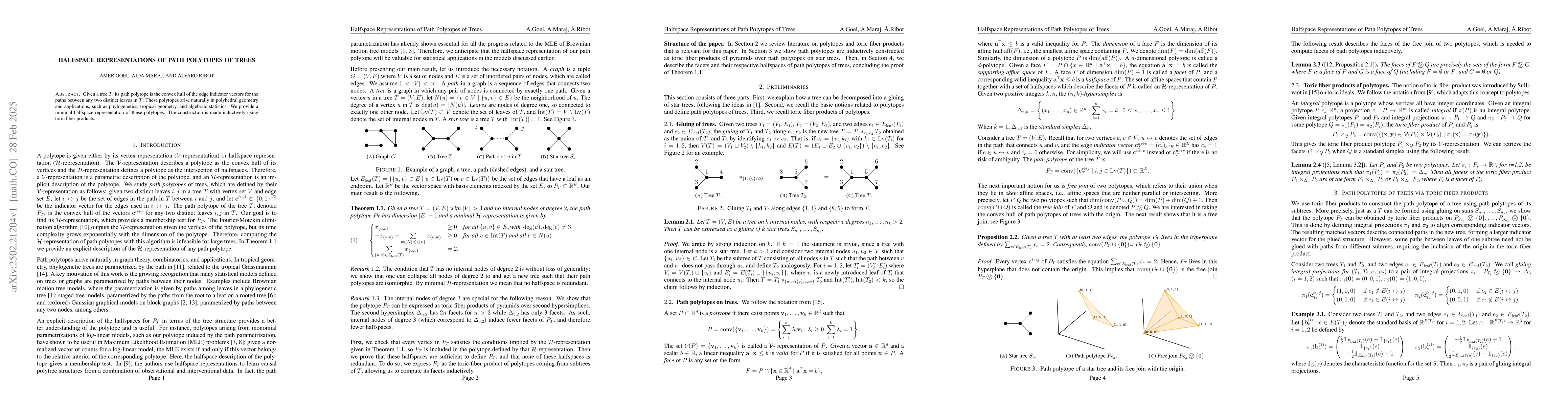 Thumbnail for Halfspace Representations of Path Polytopes of Trees